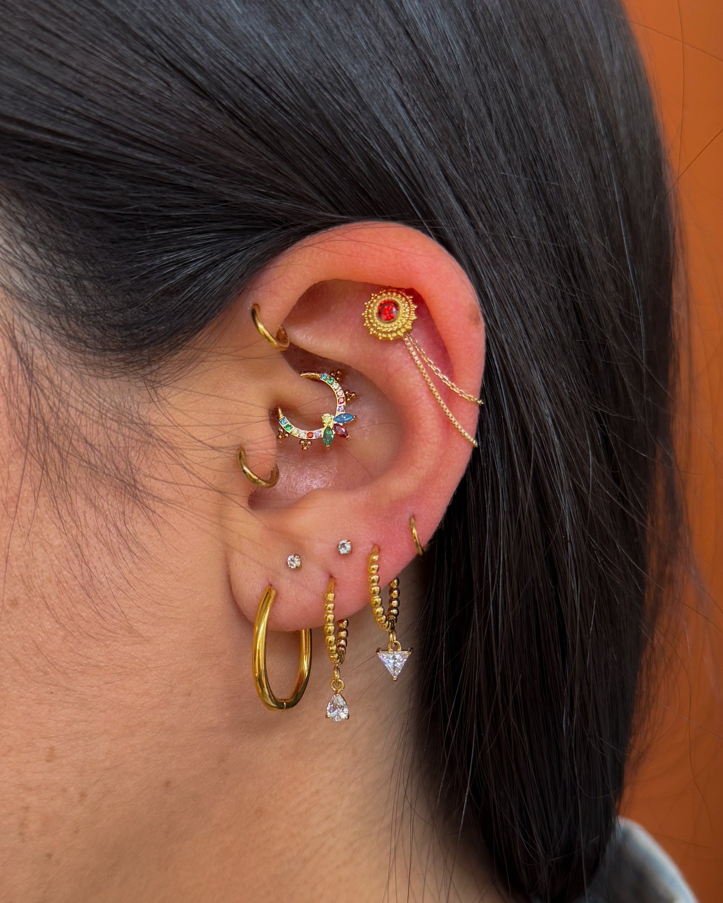 Boucles d'oreille Sauda