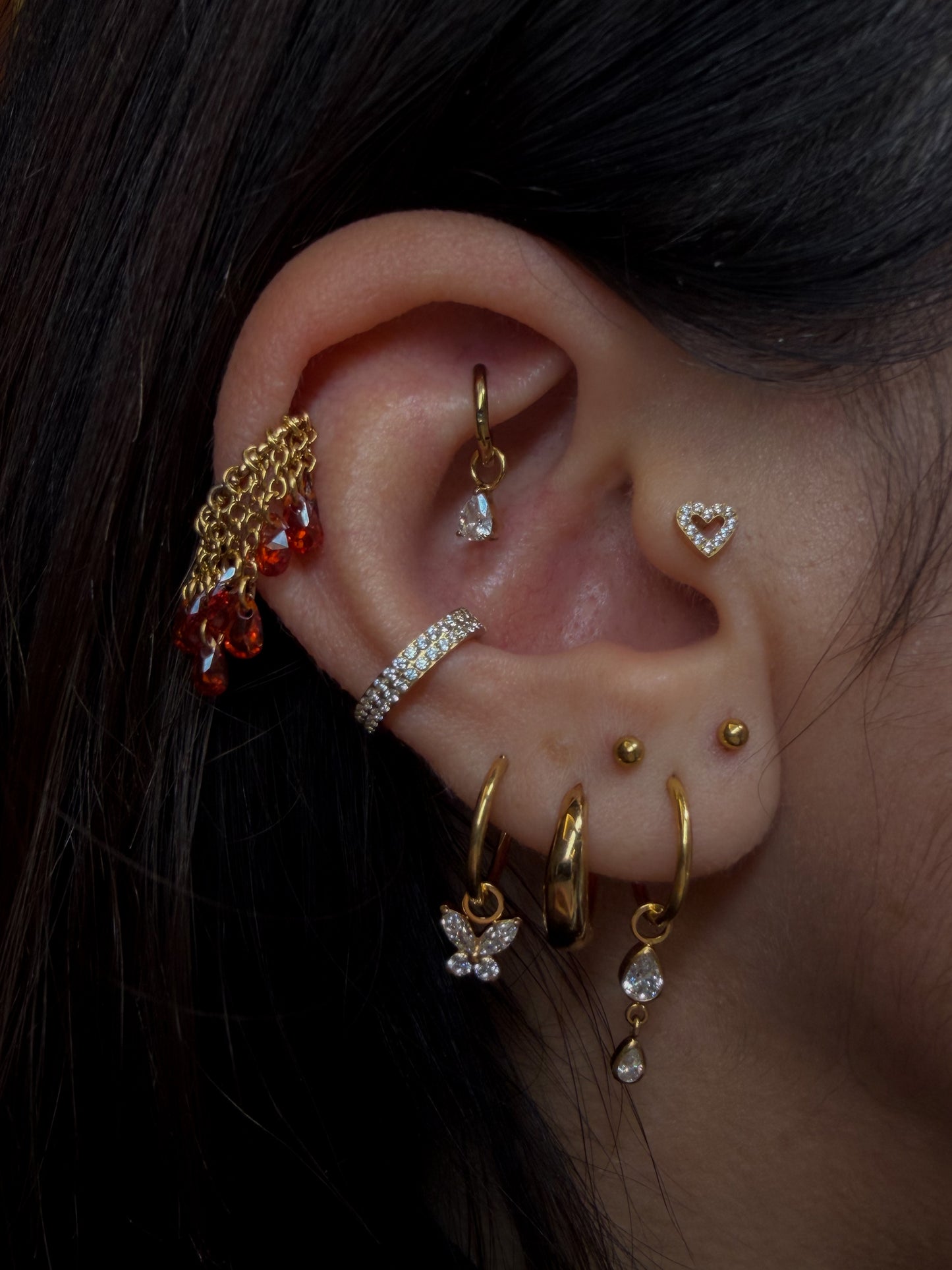 Boucles d’oreilles Cléa